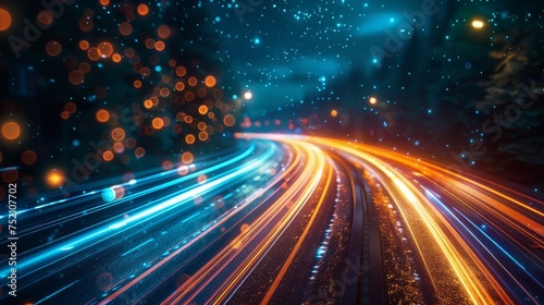 synergy between 5G and fiber optics in driving the Internet of Things (IoT) and smart devices connectivity © MAY