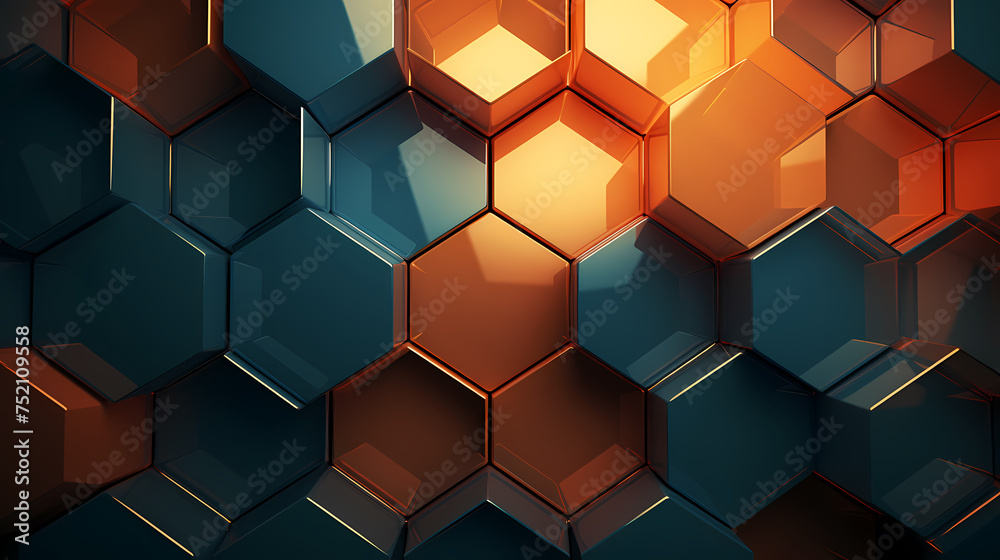 Fototapeta premium Abstract stained glass artwork, stained glass texture