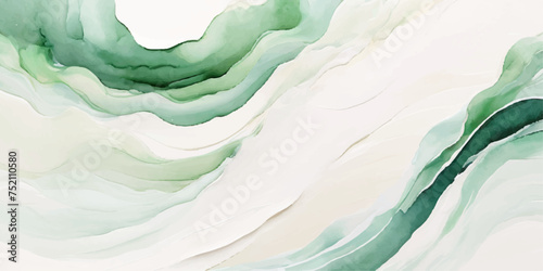 Wallpaper Mural abstract soft blue and green abstract water color ocean wave texture background. Banner Graphic Resource as background for ocean wave and water wave abstract graphics	 Torontodigital.ca