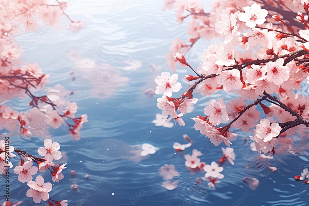 Blossoming Sakura: Serene Landscapes