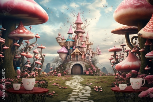 Whimsical Wonderland Tea Party Explorations
