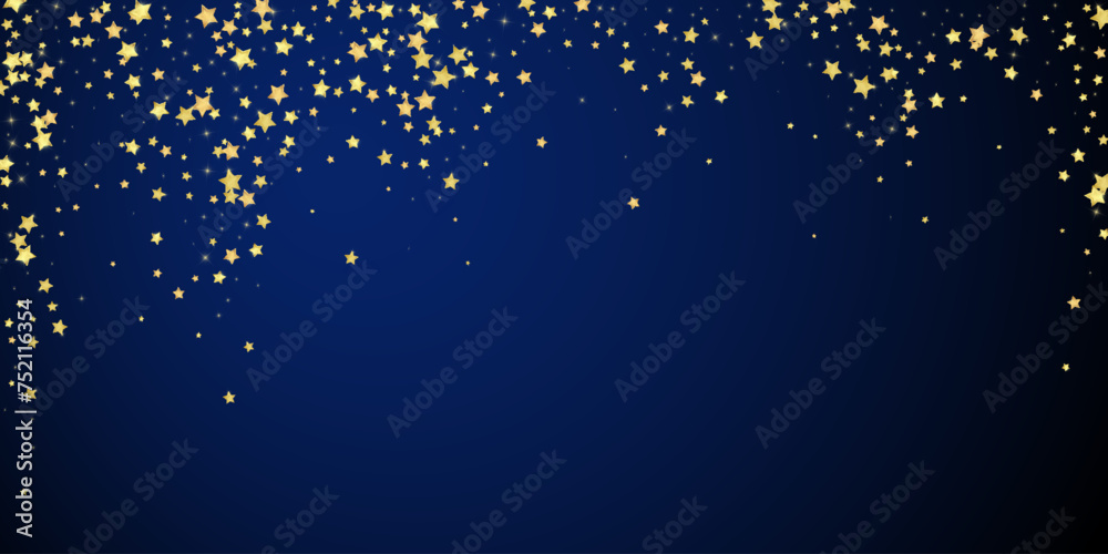 Magic stars vector overlay. Gold stars scattered Magic stars vector overlay. Gold stars scattered