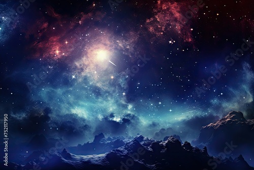 Exploring the Galactic Wilderness: Celestial Galaxy © Ilsol
