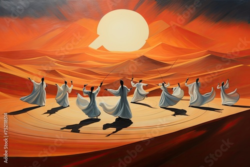 Whirling Delights: Desert Dervishes photo