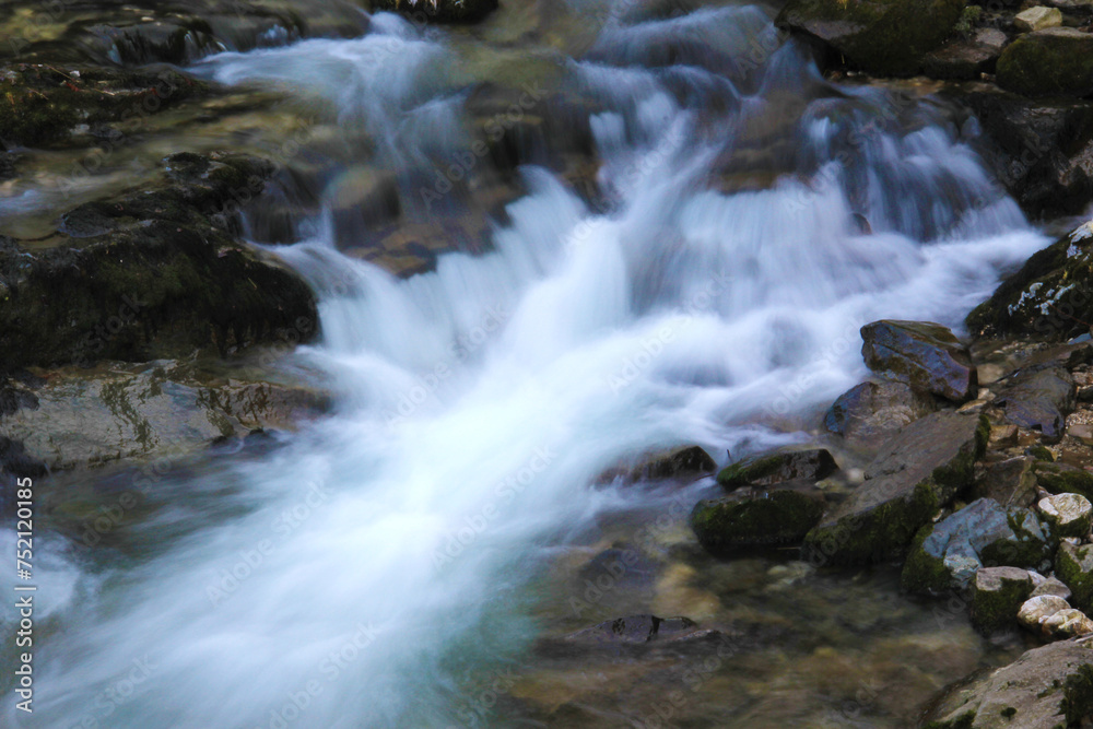 Milk like water and many rocks. Milk like water and many rocks.