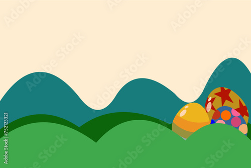 BACKGROUND HAPPY EASTER DAY VECKTOR FREE DOWNLOAD