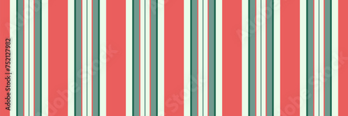 Costume seamless pattern background, diagonal stripe vertical fabric. Romance vector textile lines texture in white and red colors.