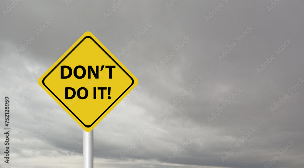 Fototapeta premium tornado warning on dark cloud, caution storm, tornado, rain flood warning