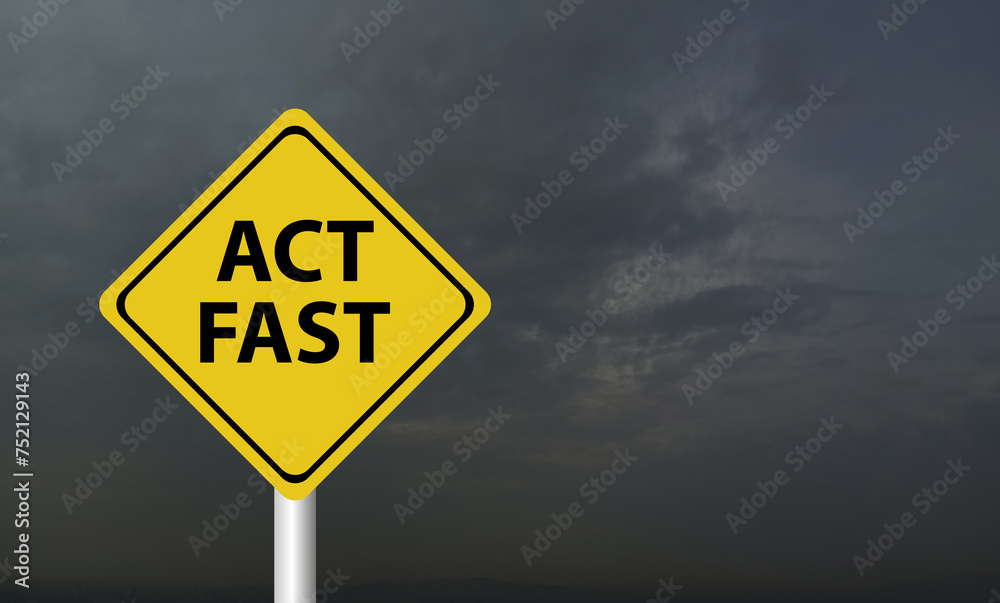 Naklejka premium tornado warning on dark cloud, caution storm, tornado, rain flood warning