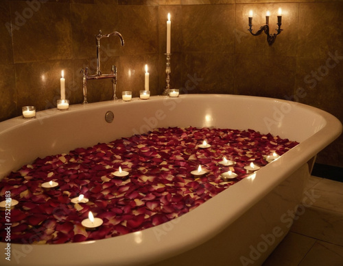 hot chili peppers
muffled light. dark background. bath with rose petals. flower petals. candles in the bathroom. romance. candles and roses. romantic evening. bathroom