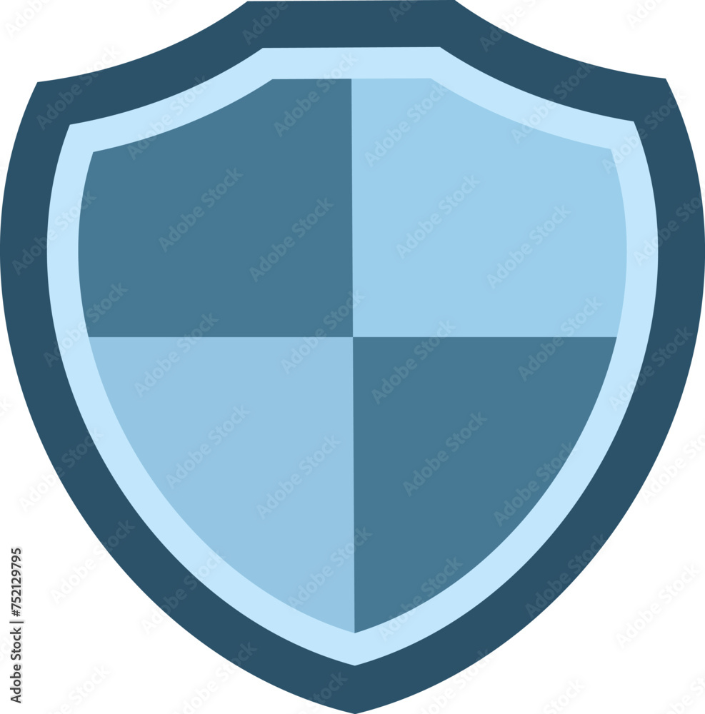 Cartoon Prince Knight Shield Weapon. Vector Illustration Flat Design Isolated On Transparent Background Cartoon Prince Knight Shield Weapon. Vector Illustration Flat Design Isolated On Transparent Background