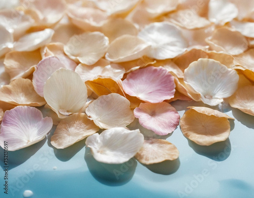 white frangipani flower
blue background. pink background. light background. flower petals. dried fruits. nacre. romance. petals in foam. mother-of-pearl foam. reshaks. dried flowers. flowers. petals