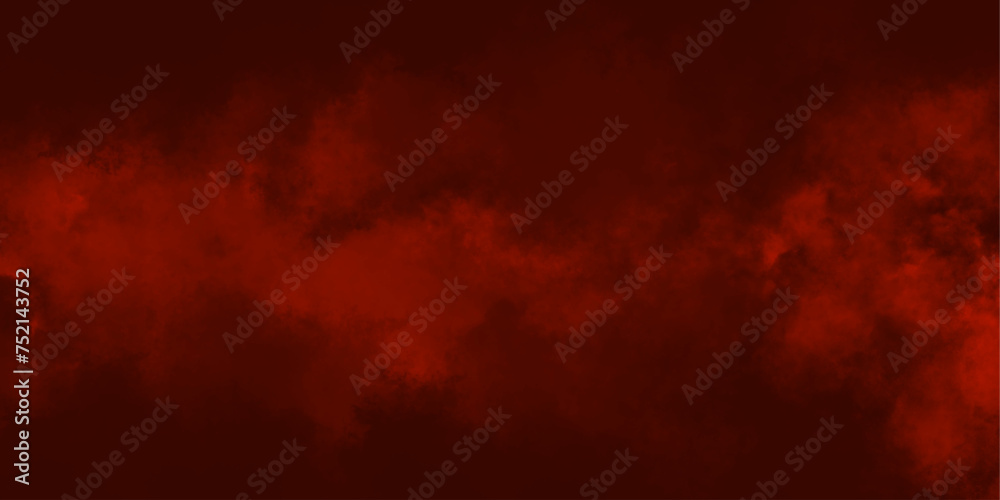 Red vector illustration,smoky illustration spectacular abstract,clouds or smoke horizontal texture liquid smoke rising.mist or smog,dreamy atmosphere.reflection of neon background of smoke vape galaxy