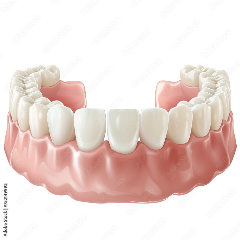 Fototapeta premium teeth and dental tools