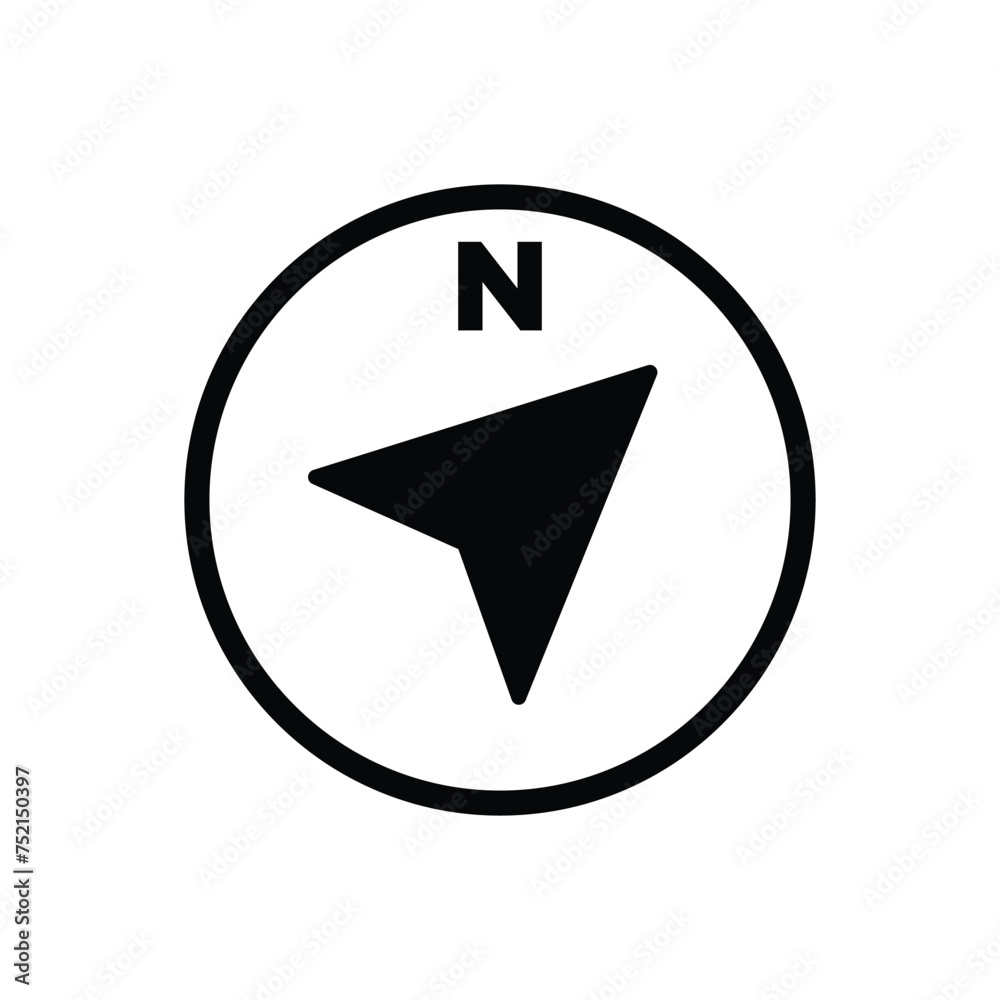 compass icon vector design template simple and clean compass icon vector design template simple and clean