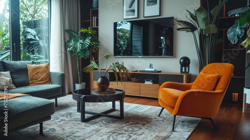 Living room design concept