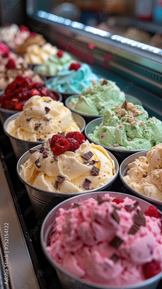 ice cream Italian gelato