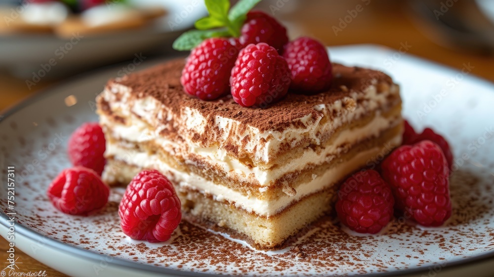 Tiramisu a dessert cake Tiramisu a dessert cake