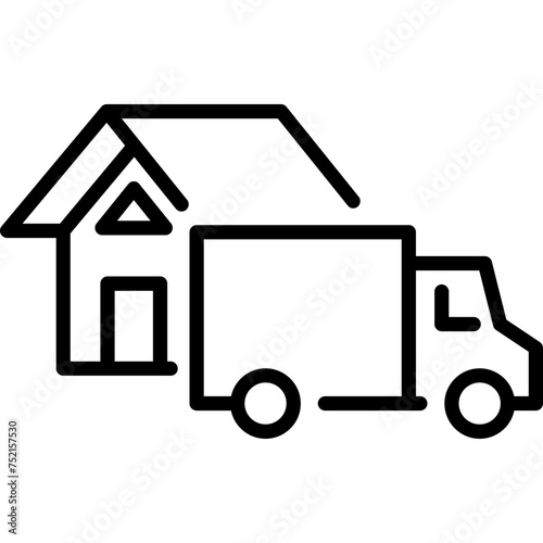 Delivery to the Door Icon