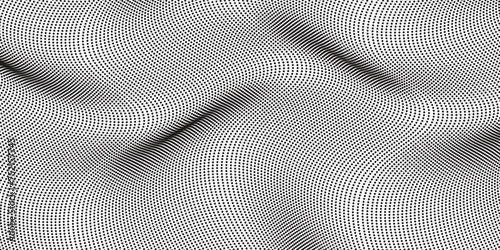 TRAMES VECTORIELLES. Dégradé de demi-teintes avec points parfaitement ronds