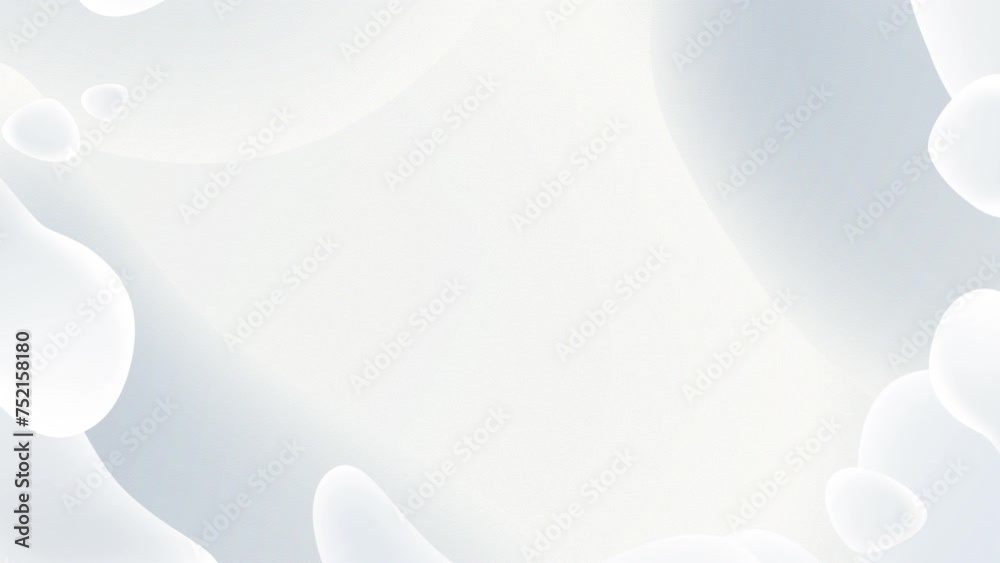 The tranquility of digital art with this video featuring snow-white abstract shapes in dynamic motion, creating a serene and beautiful backdrop perfect for wallpaper or decoration. The tranquility of digital art with this video featuring snow-white abstract shapes in dynamic motion, creating a serene and beautiful backdrop perfect for wallpaper or decoration.