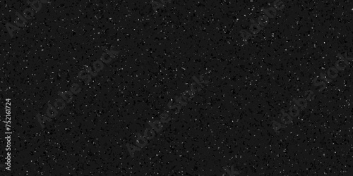 Abstract background design. Terrazzo flooring marble texture. Stone pattern background. Vintage white light background. Drops of gray and white color paint splattered on black background.