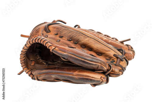 Baseball glove isolated on transparent background