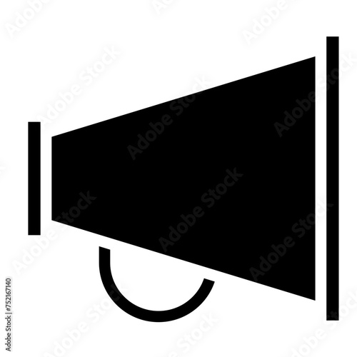 director cinema megaphone icon 
