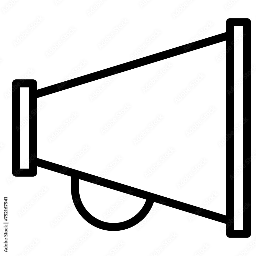 director cinema megaphone icon 