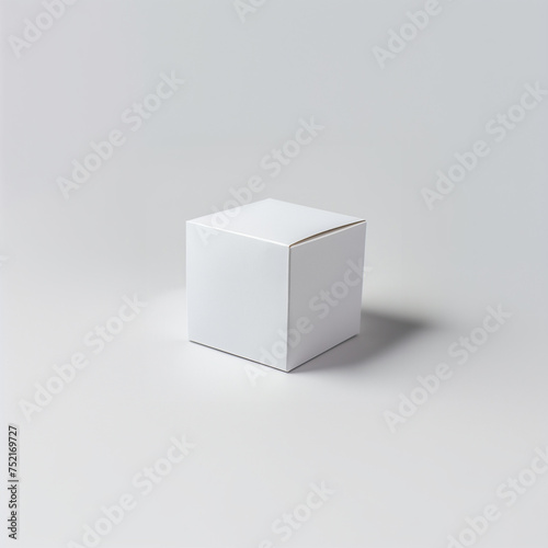 white box on white background © simay