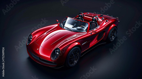 Speedster sports car unveiled at the Paris Motor © Fauzia