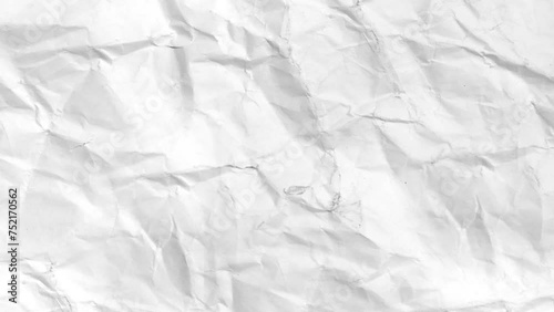 Paper Crumpled Motion Graphic Background