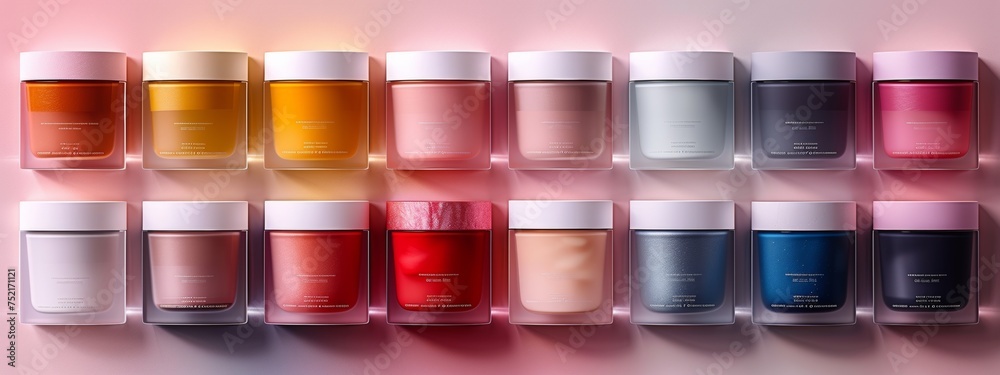 Vibrant Spectrum Exploring Cosmetic Hues and Tones.. Vibrant Spectrum Exploring Cosmetic Hues and Tones..