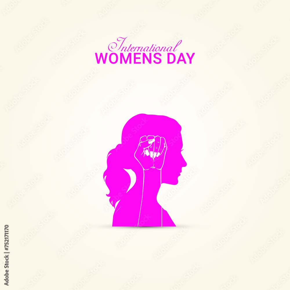 8 march, Happy women's Day, Women's freedom, women's creative design for social media banner, poster. 8 march, Happy women's Day, Women's freedom, women's creative design for social media banner, poster.