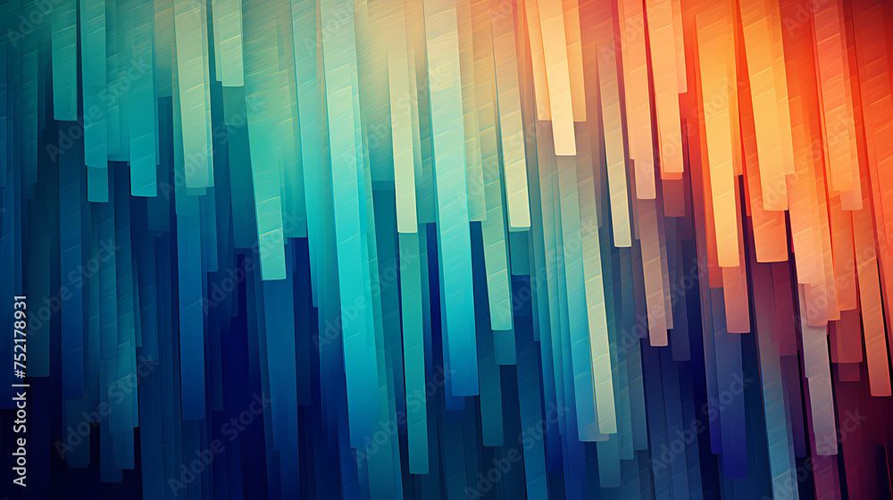 Obraz premium Colorful abstract retro wallpaper background design