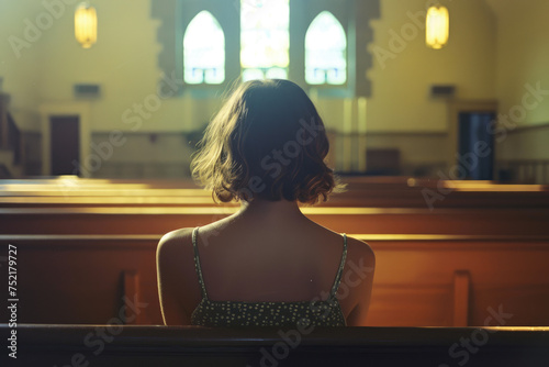 Reflective Moments: Alone in the Chapel © Andrii 