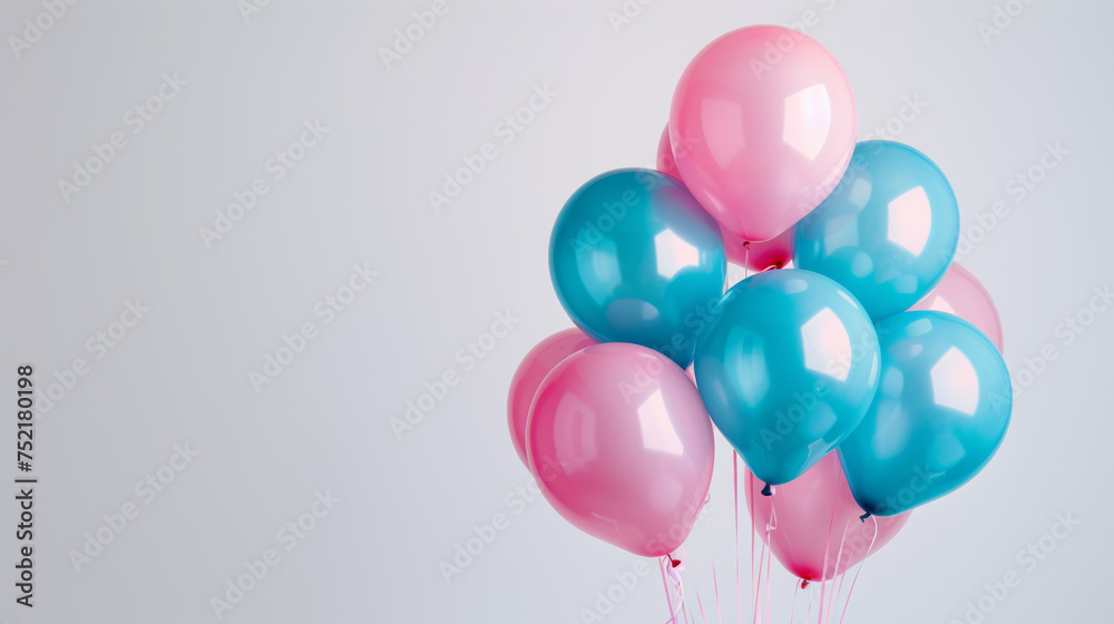 balloon on white background balloon on white background