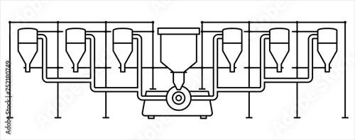 Spice Grinder Machine Icon Y_2207001