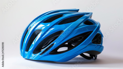 bike helmet on white background © Vladislav