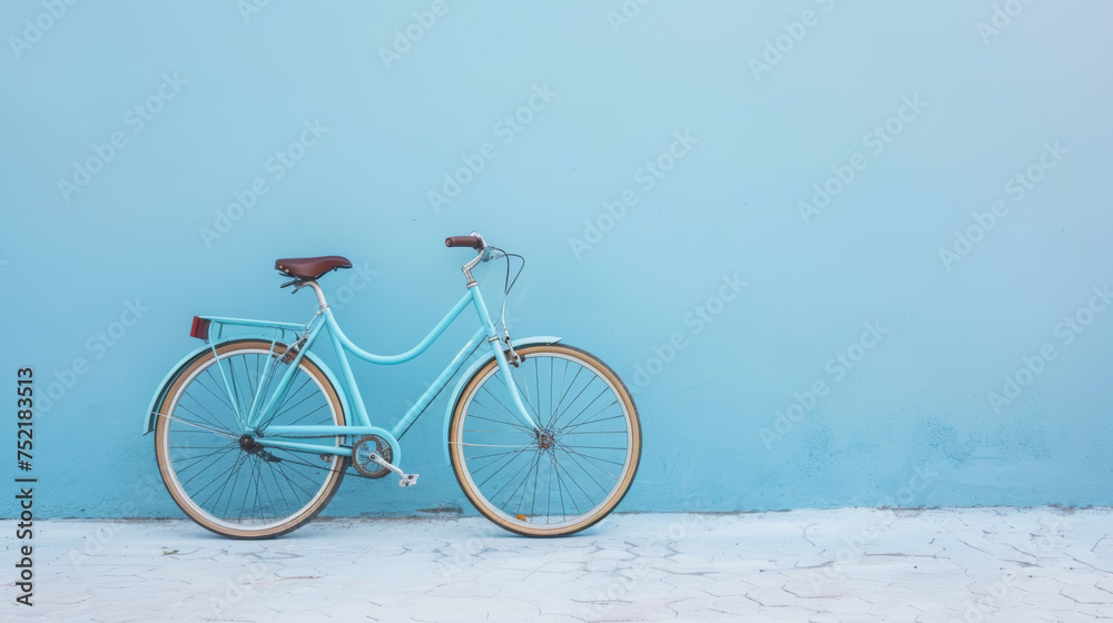 Fototapeta premium bike on white background