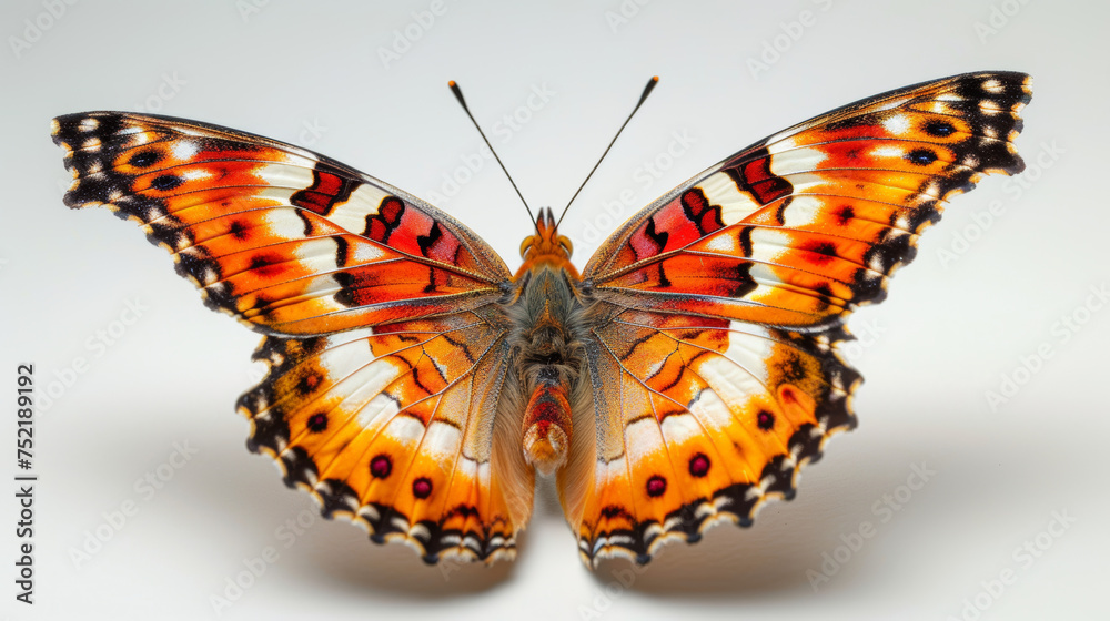 butterfly on white background butterfly on white background