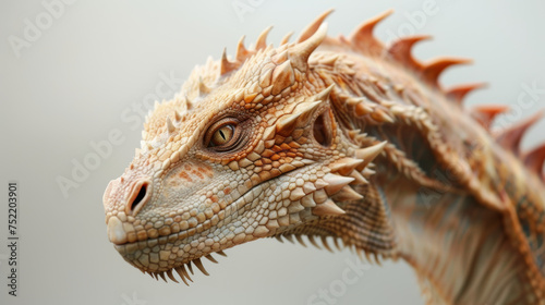 dragon on white background