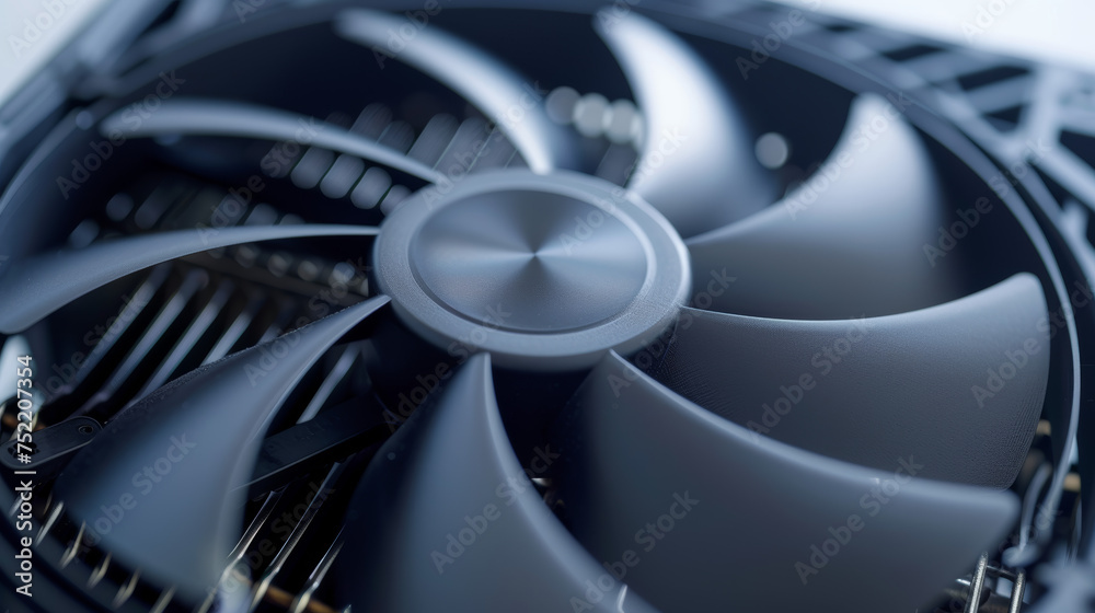 fan for pc on white background fan for pc on white background