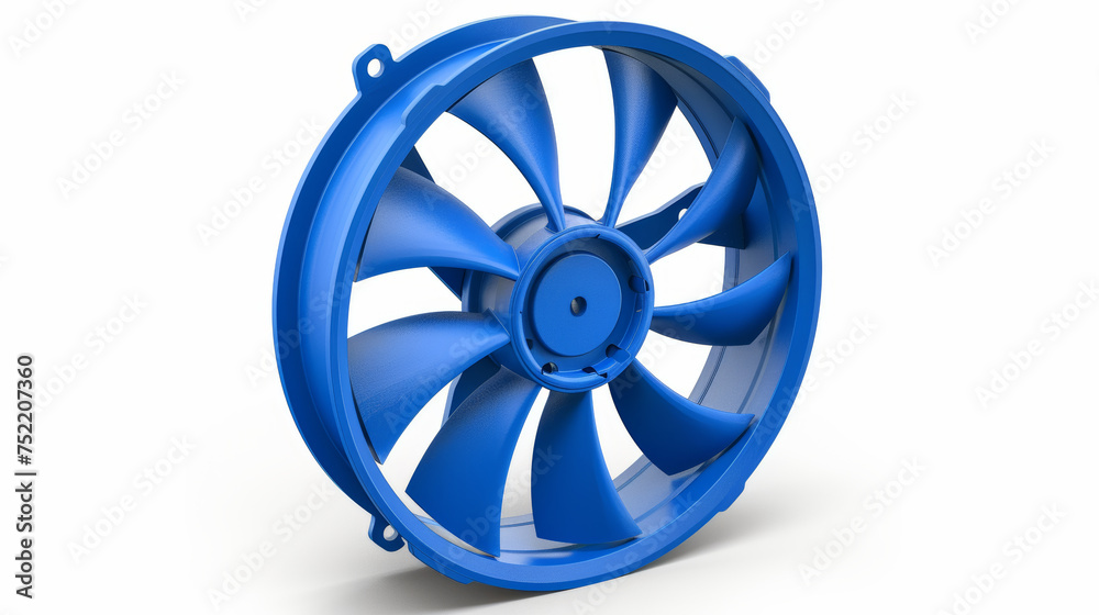 fan for pc on white background
