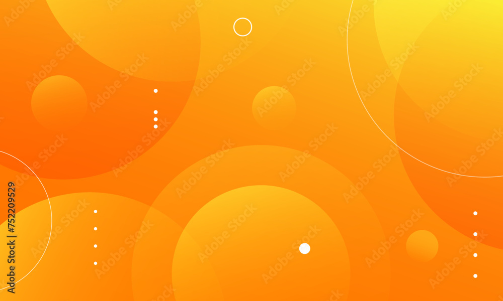 Abstract orange background with circles. Vector illustration Abstract orange background with circles. Vector illustration