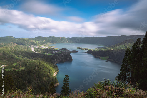 lake in the mountains, Sete Cidades Azores photo