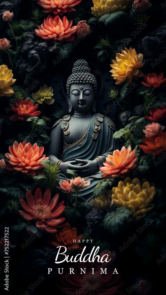 Happy Buddha Purnima Collage