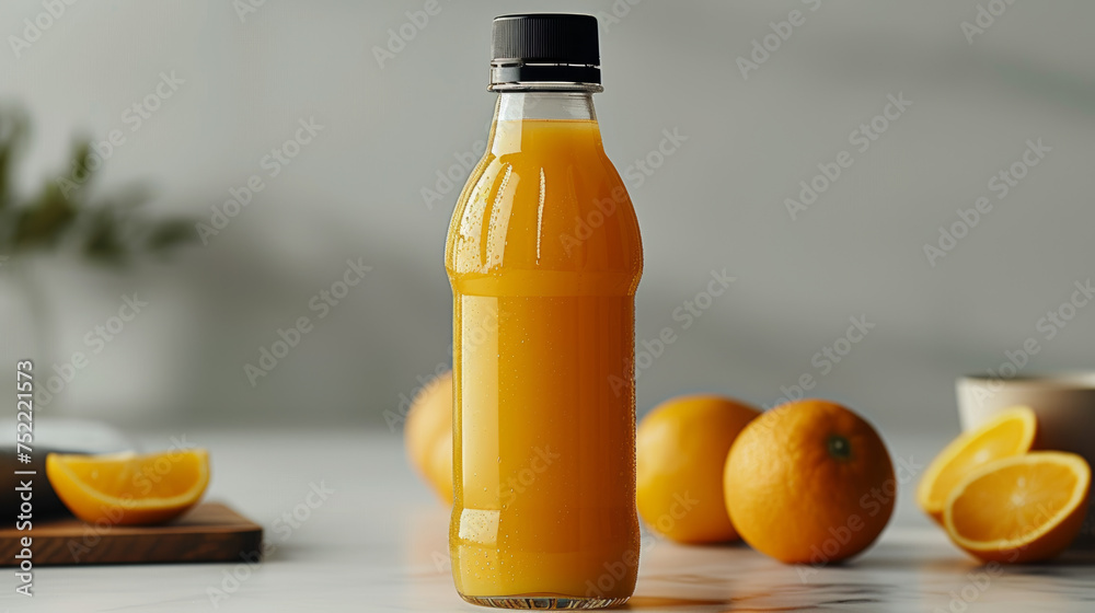juice bottle on white background juice bottle on white background