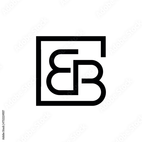 Free Download Modern Minimalist BB logo  - GFXLoad