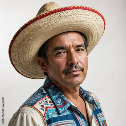 man with sombrero 